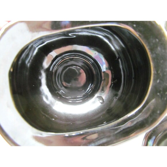 Sango Nova Black Lidded Sugar Dish & Creamer Set - Picture 5 of 7